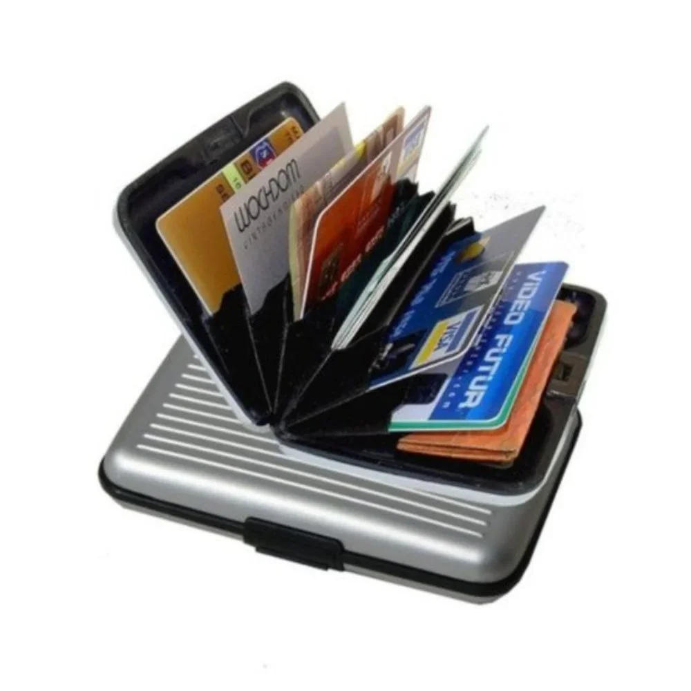 NEW 3-PACK ANTI-RFID THEFT SECURE TRAVEL CARD CASE
